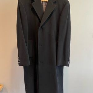 Full length Calvin Klein wool pea coat / car coat.